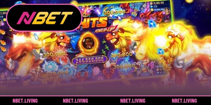 Bắn cá Rồng là phiên bản ăn khách tại NBET