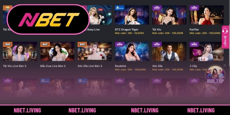 Casino NBET mang đến không gian cá cược chuyên nghiệp